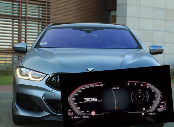 Pirat z BMW pokazał na filmie więcej, niż zamierzał. "Policja prowadzi czynności"