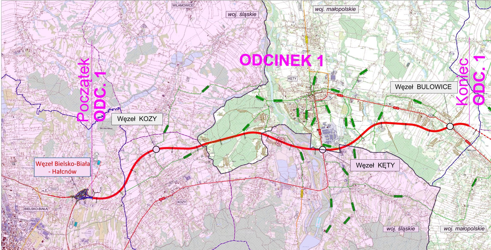 S52 Bielsko-Biała - Bulowice