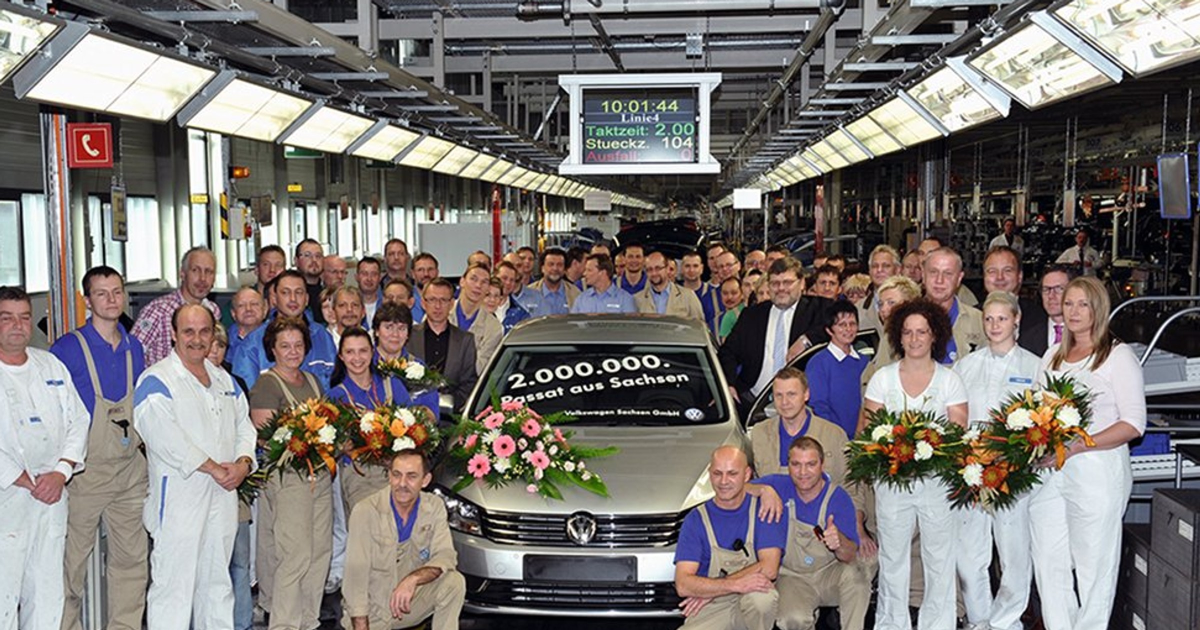 Dwumilionowy Volkswagen Passat z Zwickau