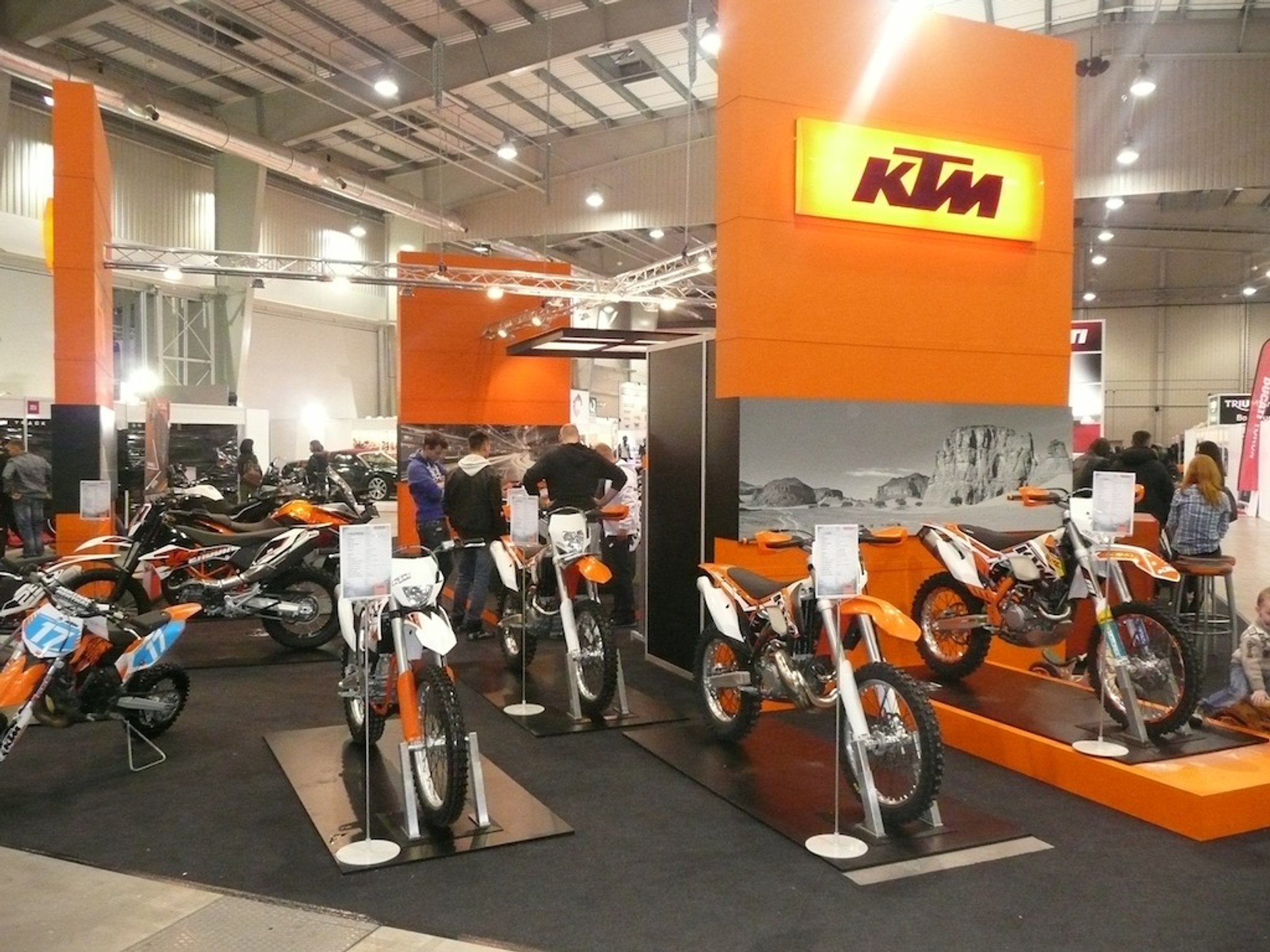 Wystawa motocykli w Warszawie