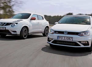 Niby są inne, a jednak... - Nissan Juke Nismo RS kontra VW Polo GTI