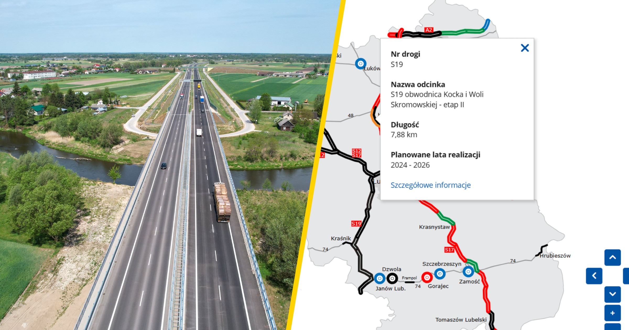 Obwodnica na S19 otwarta. Teraz ma dwie jezdnie
