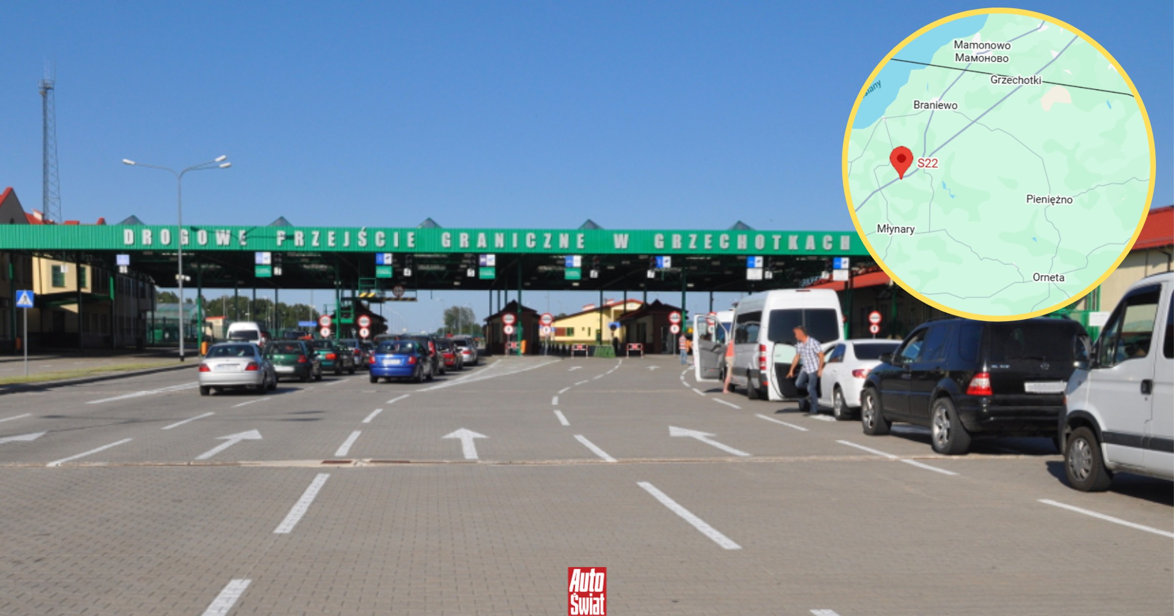 Ta droga ekspresowa prowadzi z Polski do Rosji. Ma specjalny limit