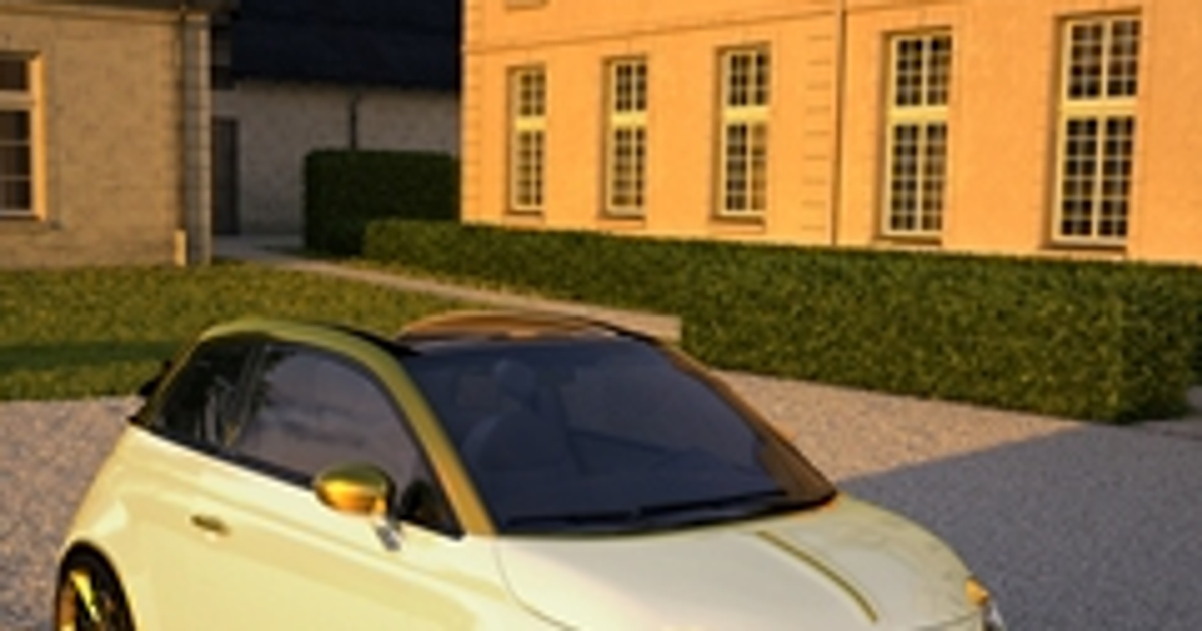 Fiat 500C Dolce Vita – kupa złota