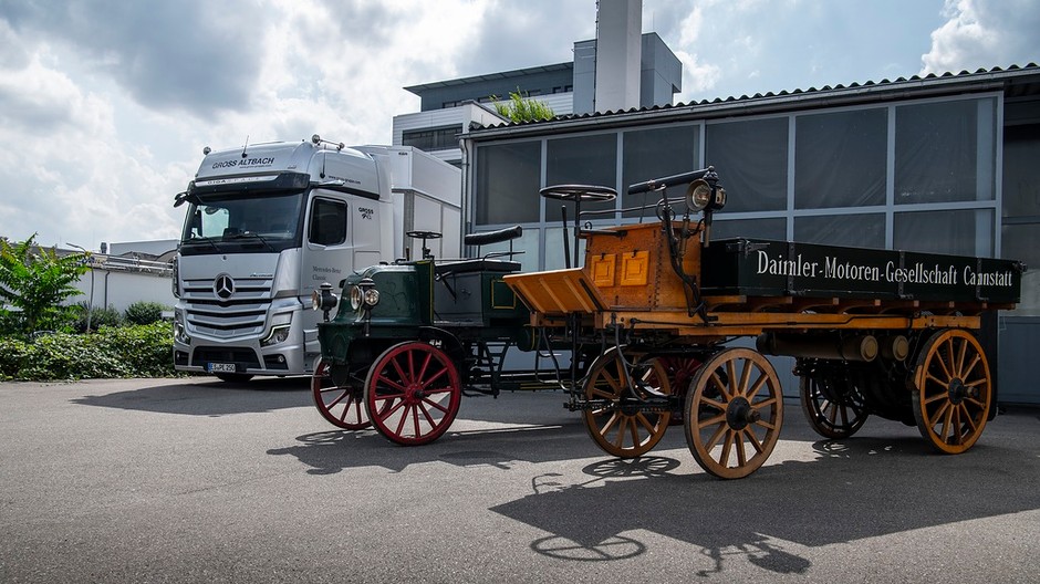 Pierwsza ciężarówka Daimlera – 125 lat