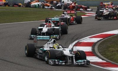 Grand Prix Chin 2012: Nico Rosberg sensacją weekendu