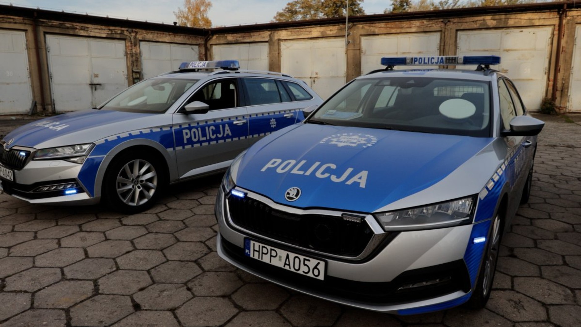 Radiowozy śląska policja