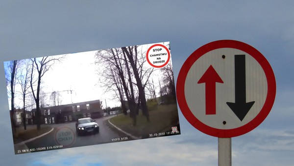 Kierowca Audi zajechał drogę bez przyczyny. Potem jeszcze się kłócił [WIDEO] 