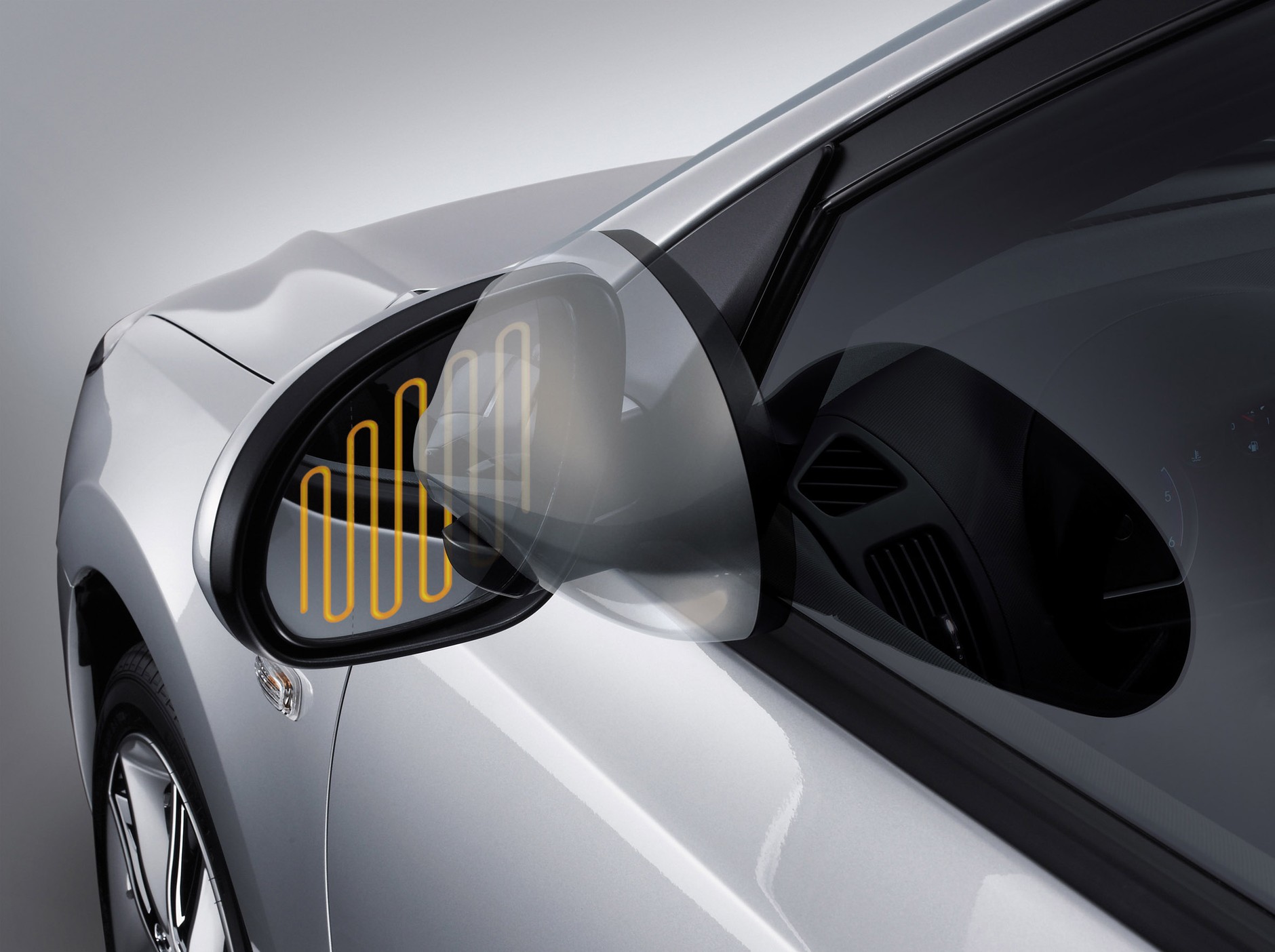 Podgrzewanie lusterek