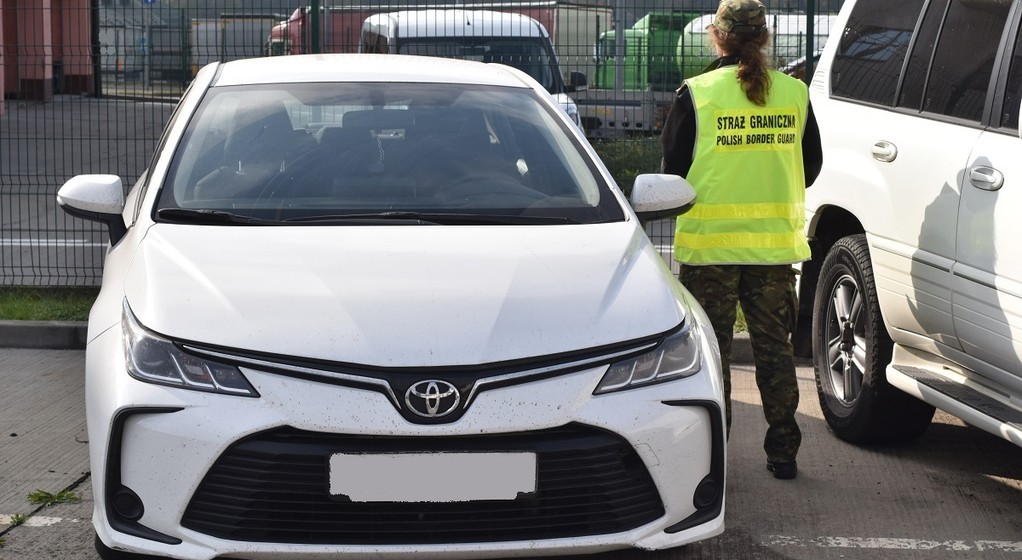 Zatrzymana na granicy Toyota Corolla