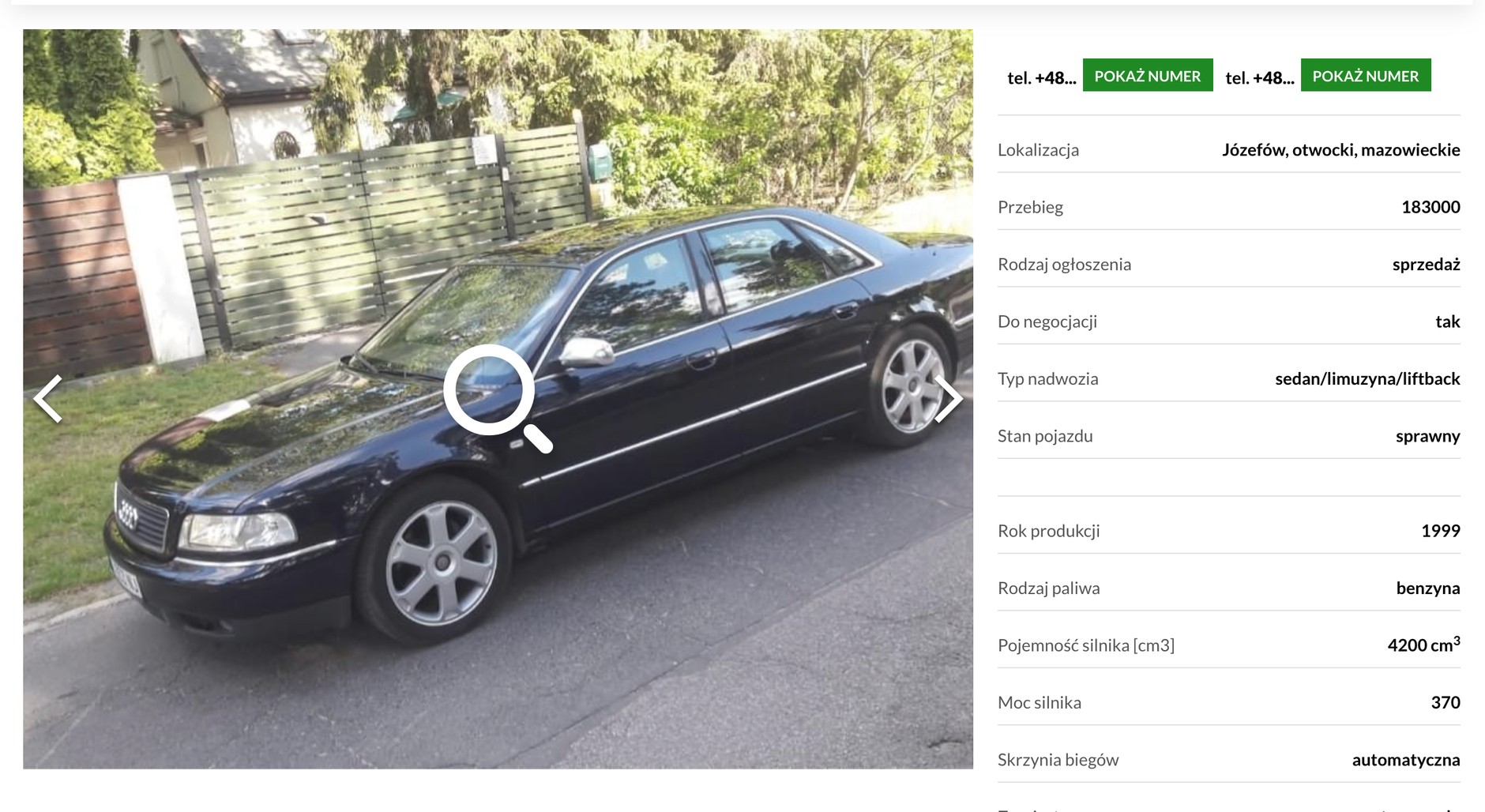 Tanie V8, czyli co można znaleźć w ogłoszeniach?