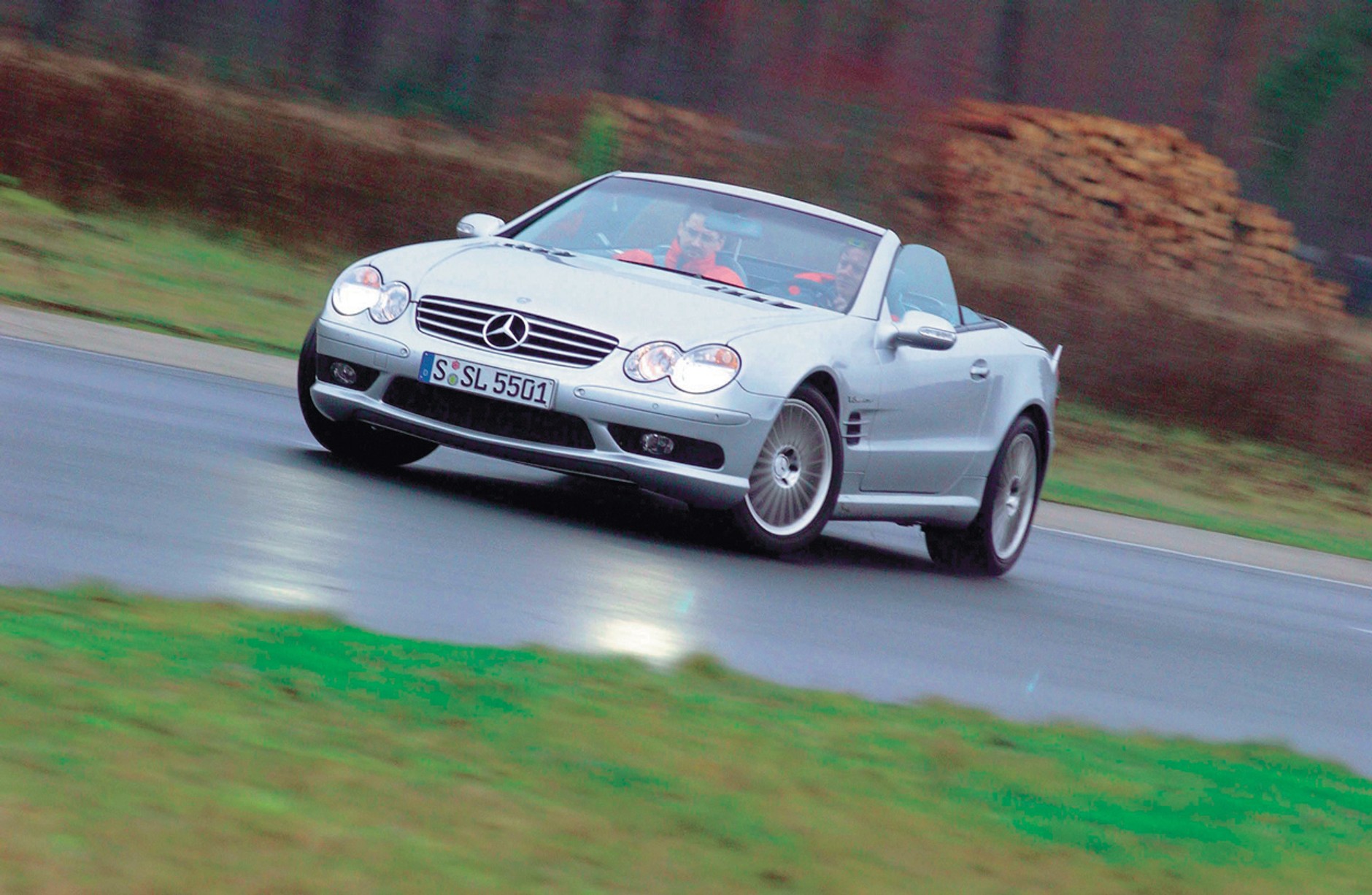 Dodge Viper, Lamborghini Gallardi, Mercedes SL 55 AMG