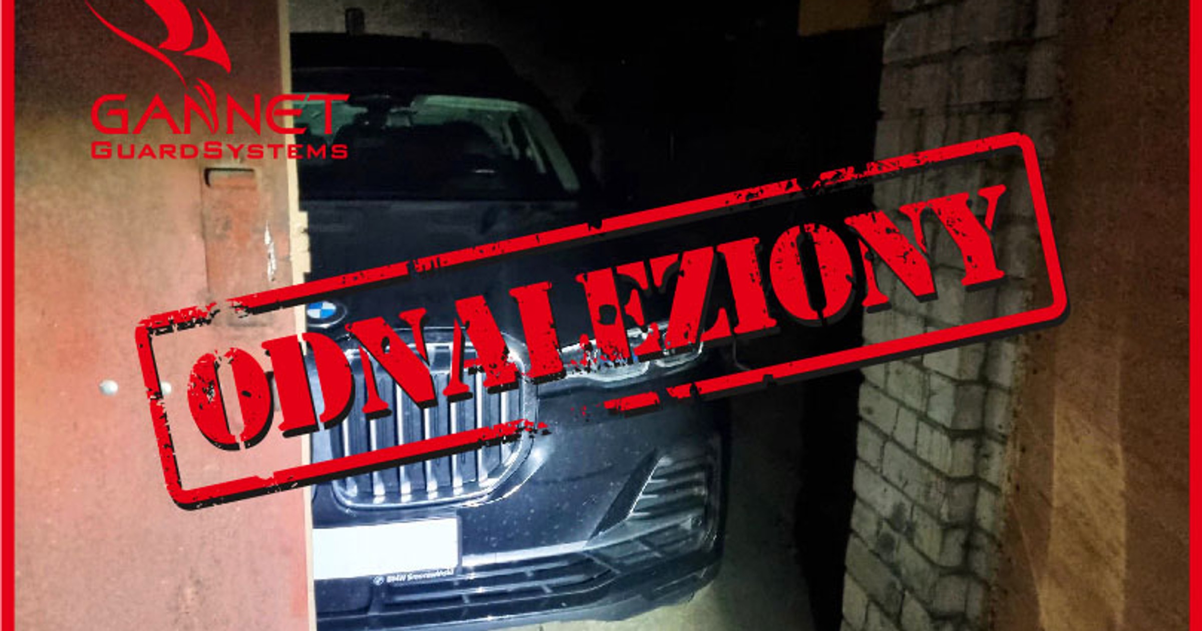 Odnalezione skradzione BMW X7