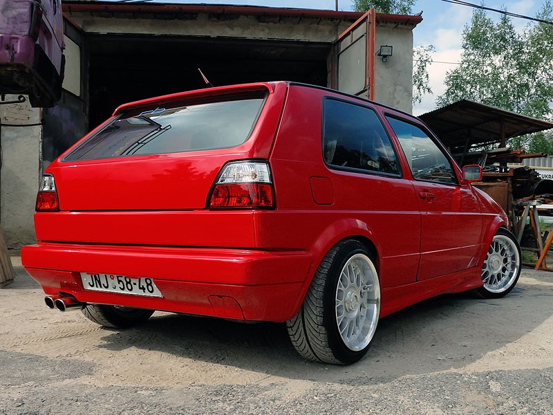 Garaż tunera: VW Golf 1.8 Turbo - wyjątkowy tuning