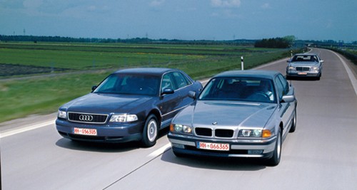 Audi A8, BMW serii 7, Mercedes klasy S - Luksus za grosze?