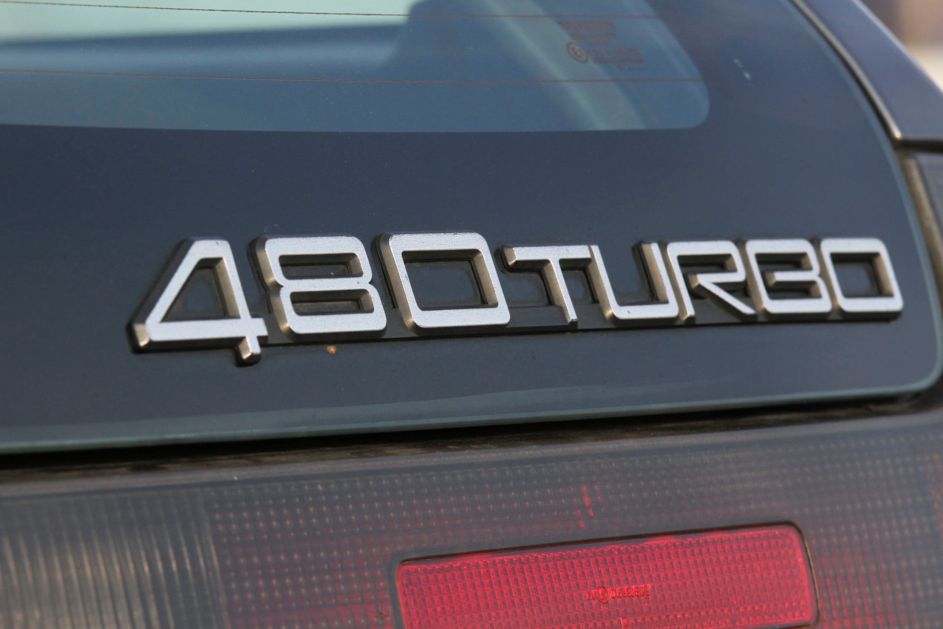 Volvo 480 - zbyt awangardowe jak na swoje czasy