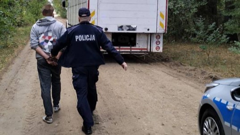 Zatrzymanie nietrzeźwego kierowcy; październik 2023 r.