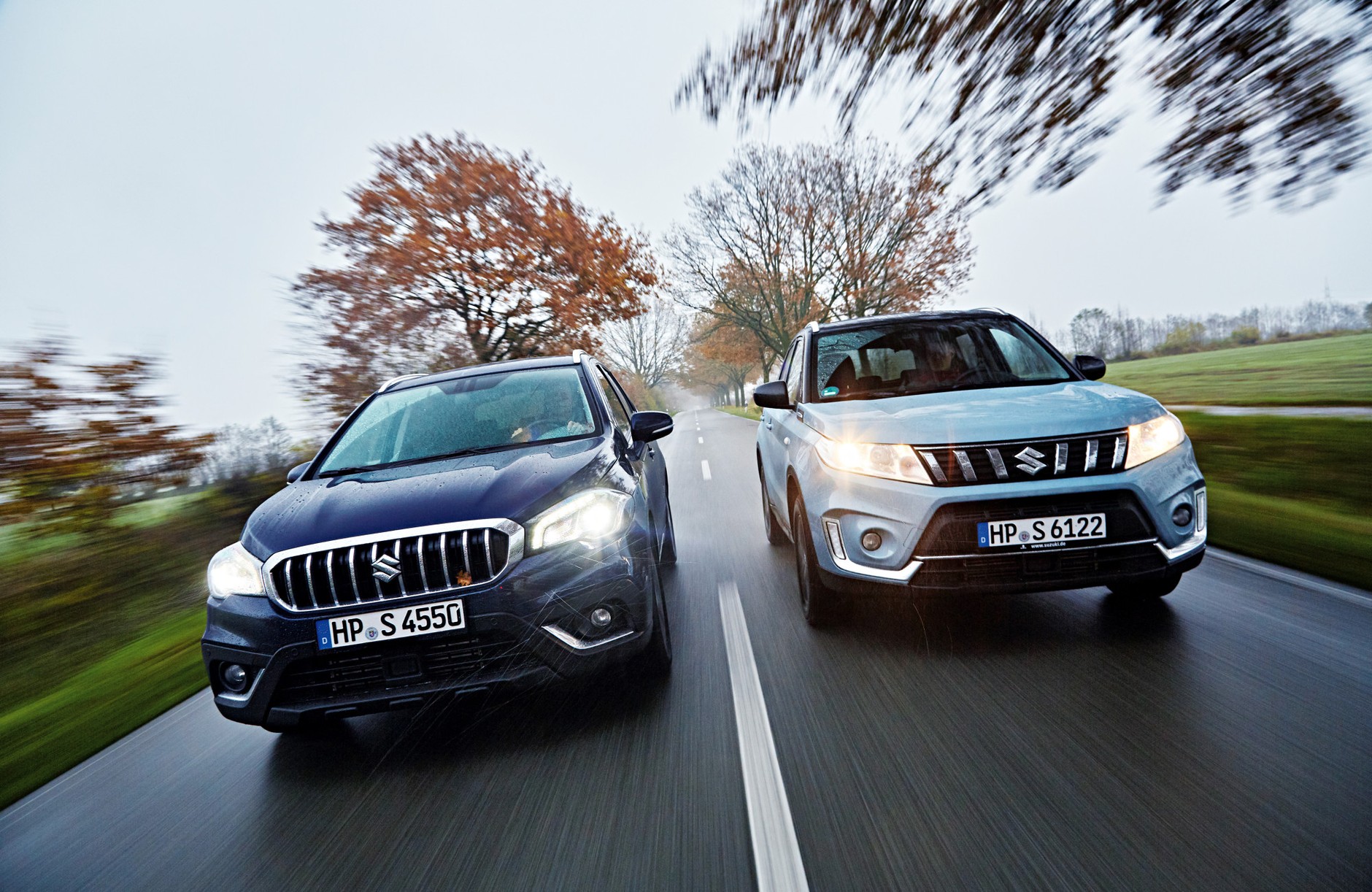 Porównanie par SUV-ów od Opla, Kii, Suzuki, Mini i BMW