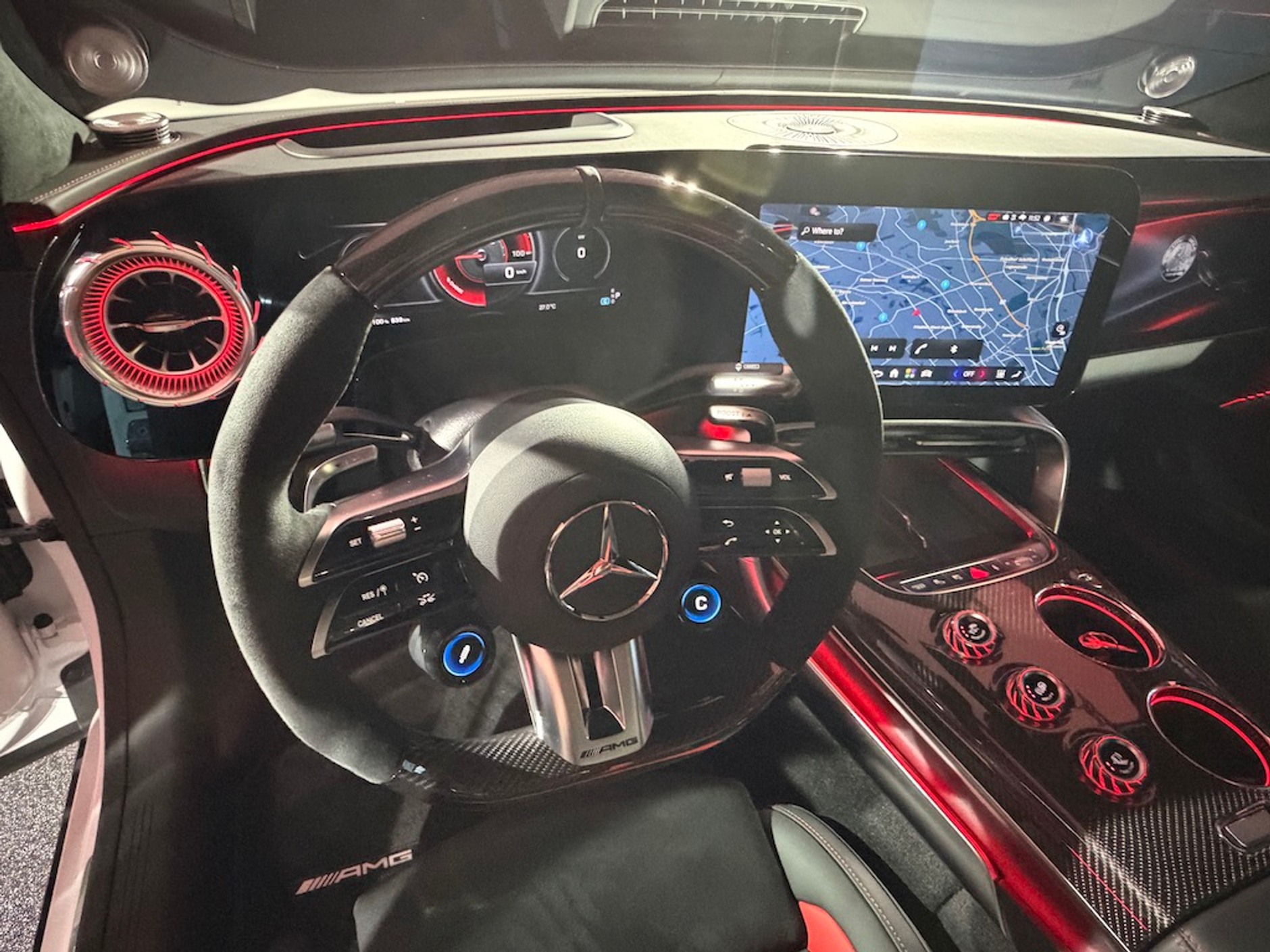 Nowy elektryczny Mercedes AMG GT 4-Door Coupe