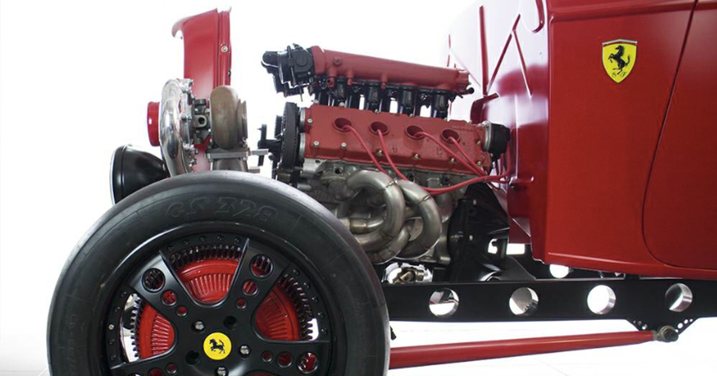Hot rod Ferrari Turbo
