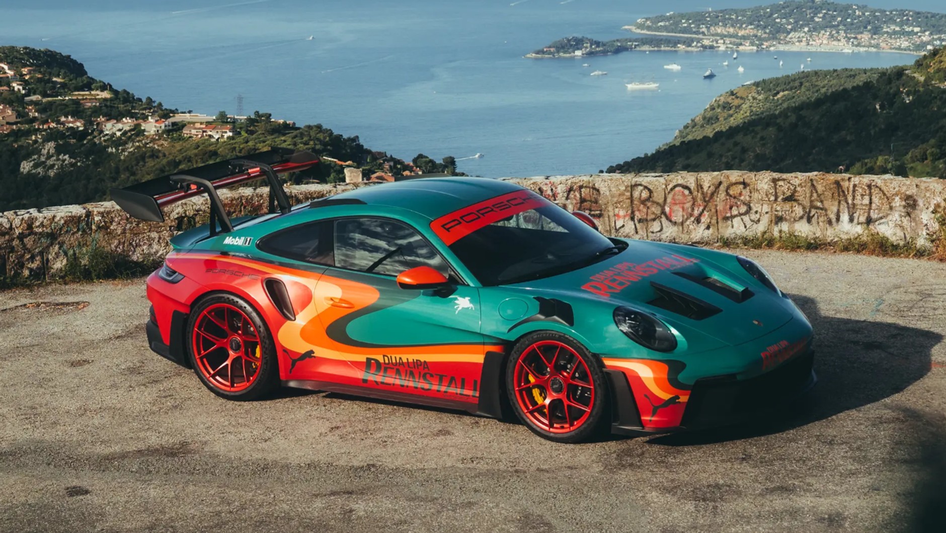 Porsche 911 GT3 RS zaprojektowane przez Dua Lipę