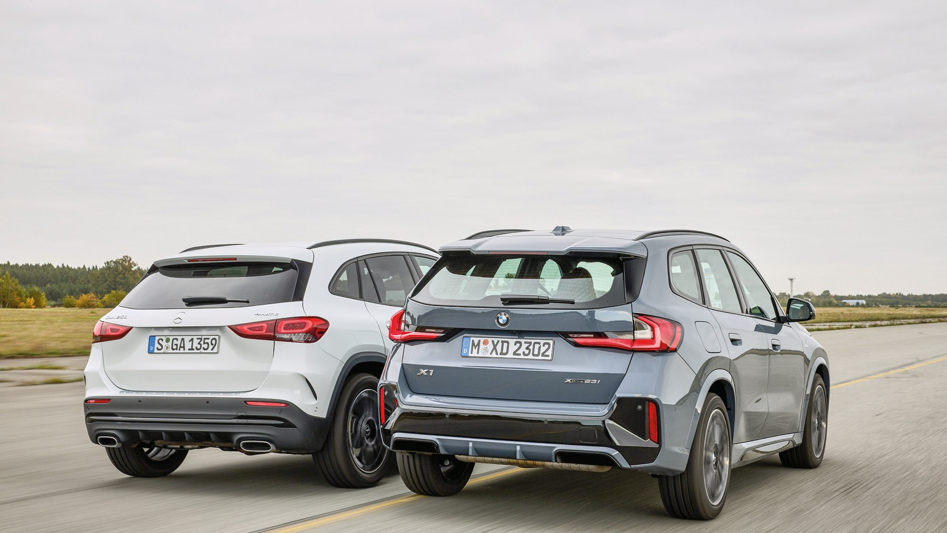 BMW X1 i Mercedes GLA - porównanie