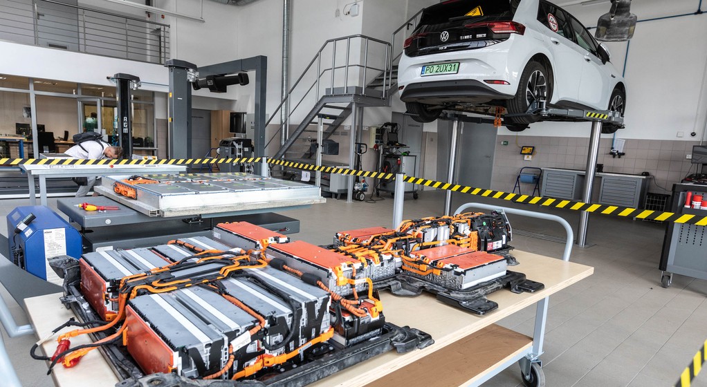 Akumulatory Volkswagenów e-Golf i ID.3 – zdjęcie ilustracyjne