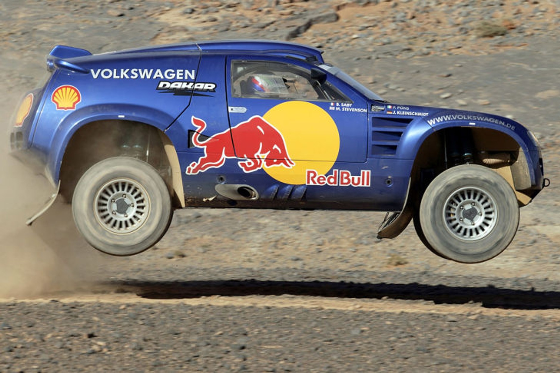 Latający Volkswagen Touareg