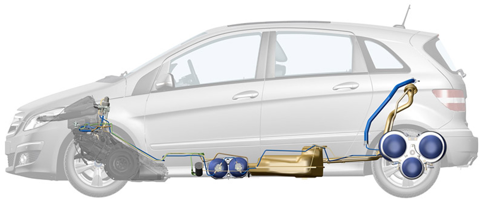 Mercedes-Benz B po faceliftingu: komfort, oszczędność i ekologia