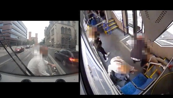 Tramwajarze apelują do pieszych o rozsądek i pokazują nagrania z awaryjnych hamowań