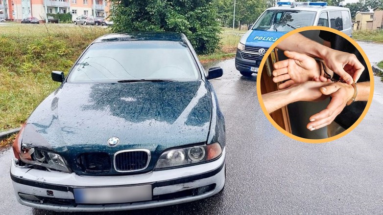 Kierujący samochodem BMW, nie zatrzymał się do kontroli drogowej