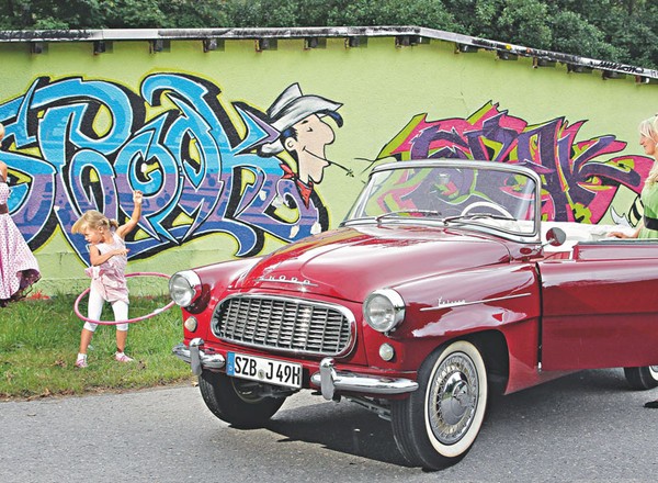 Skoda Felicia - kolorowy wschód