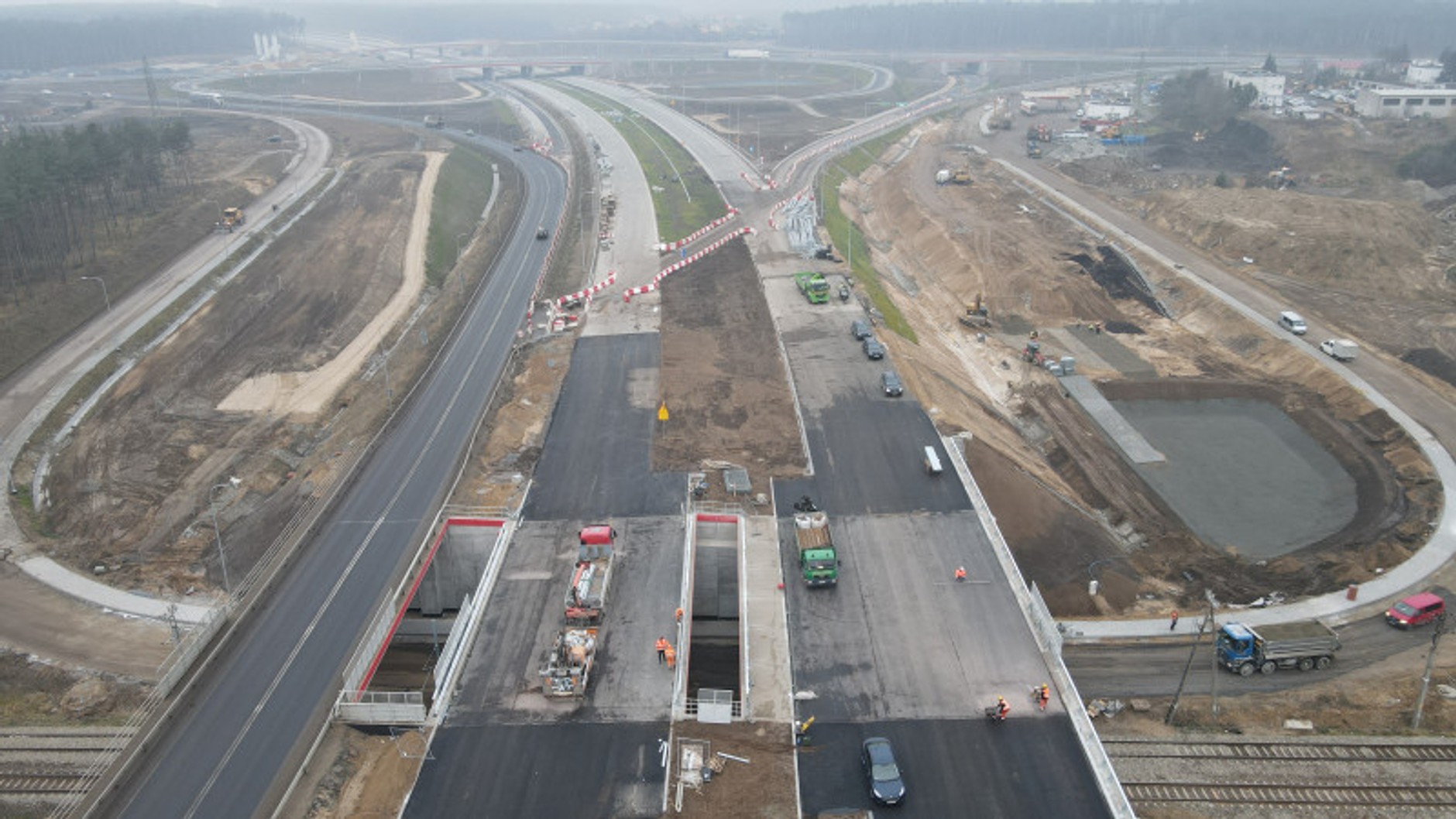 Trasa S5 w pobliżu Bydgoszczy