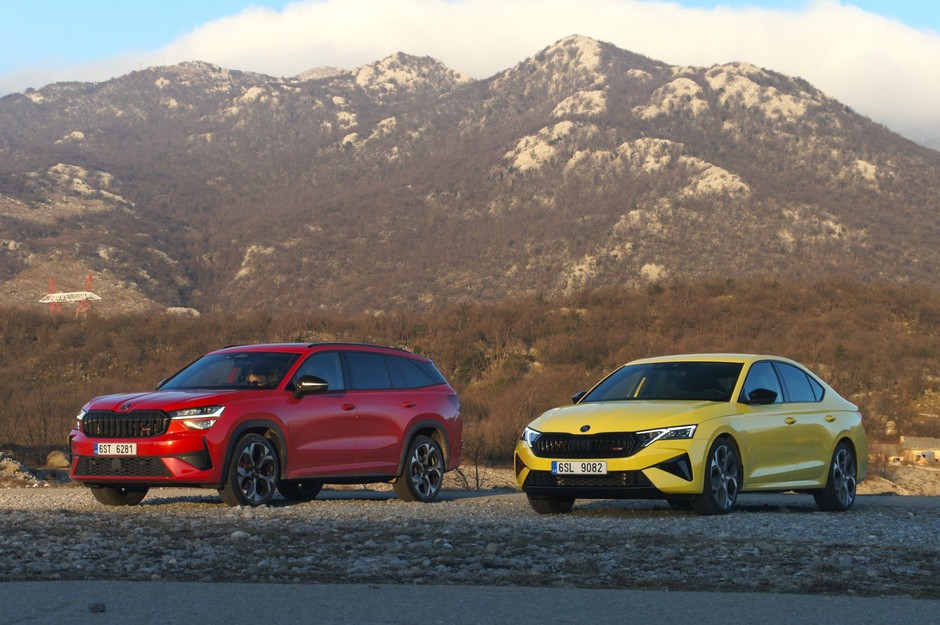 Skody Octavia i Kodiaq RS
