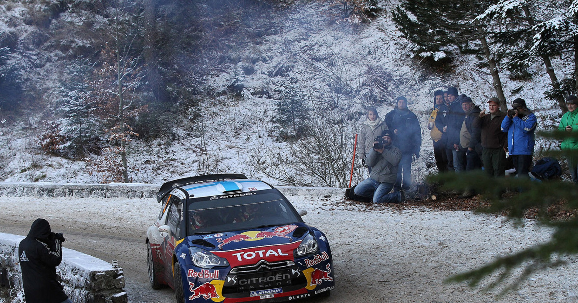 Rajd Monte Carlo 2013: 4 Citroëny DS3 WRC na starcie