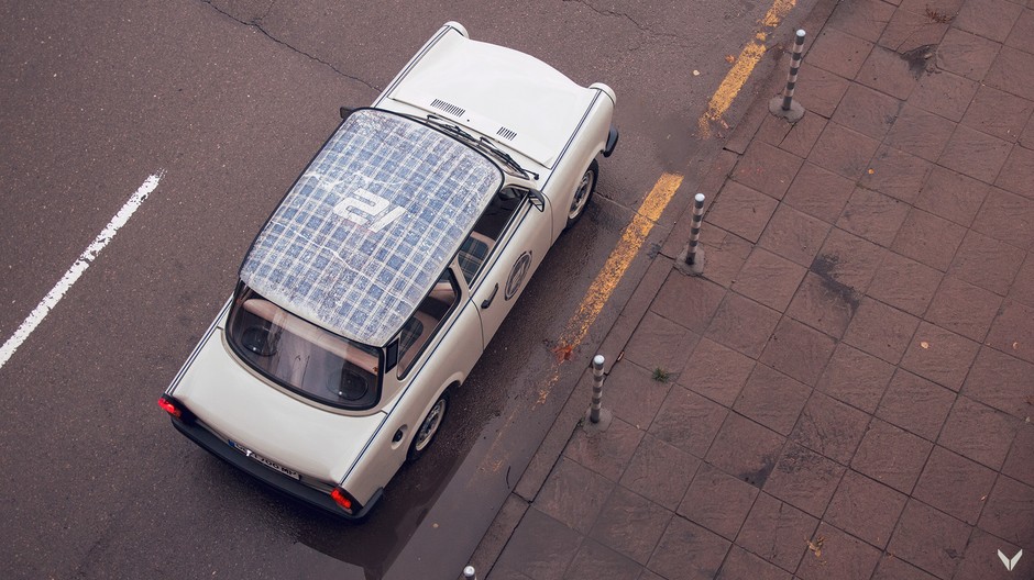 Trabant po bułgarskim tuningu