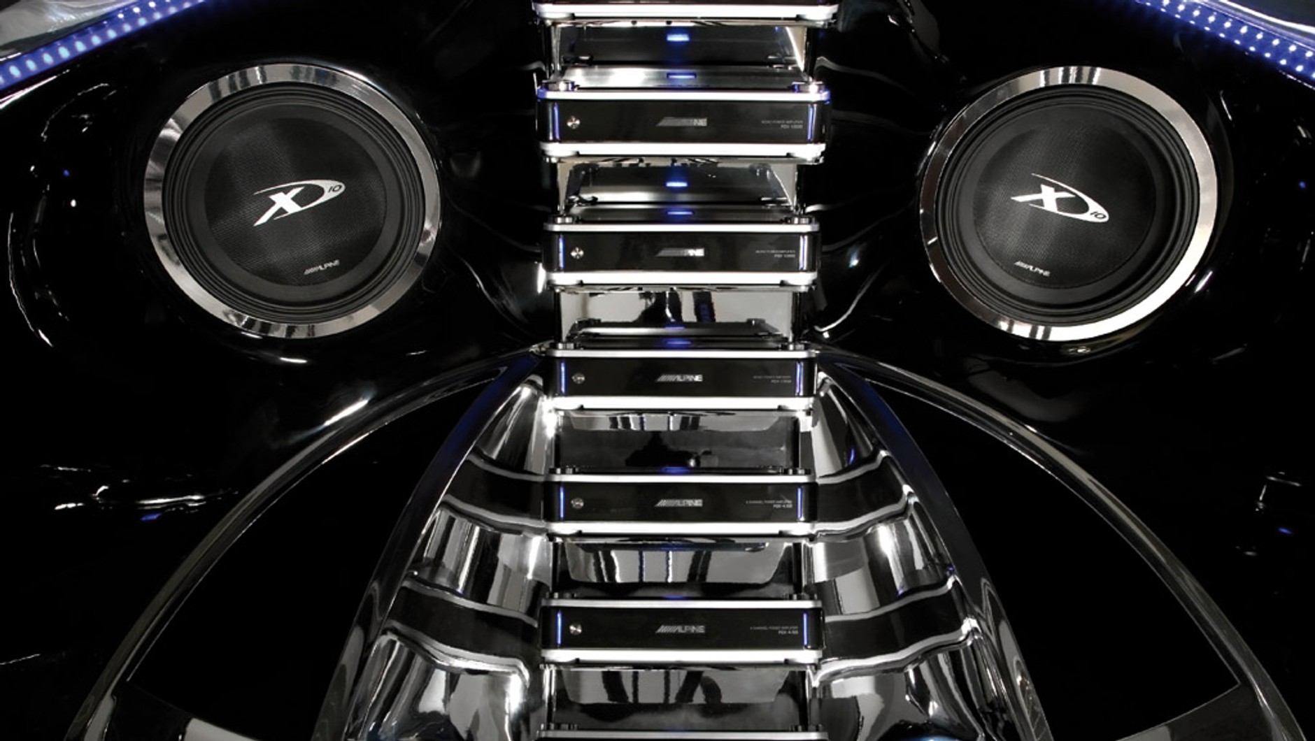 Car audio na pokaz