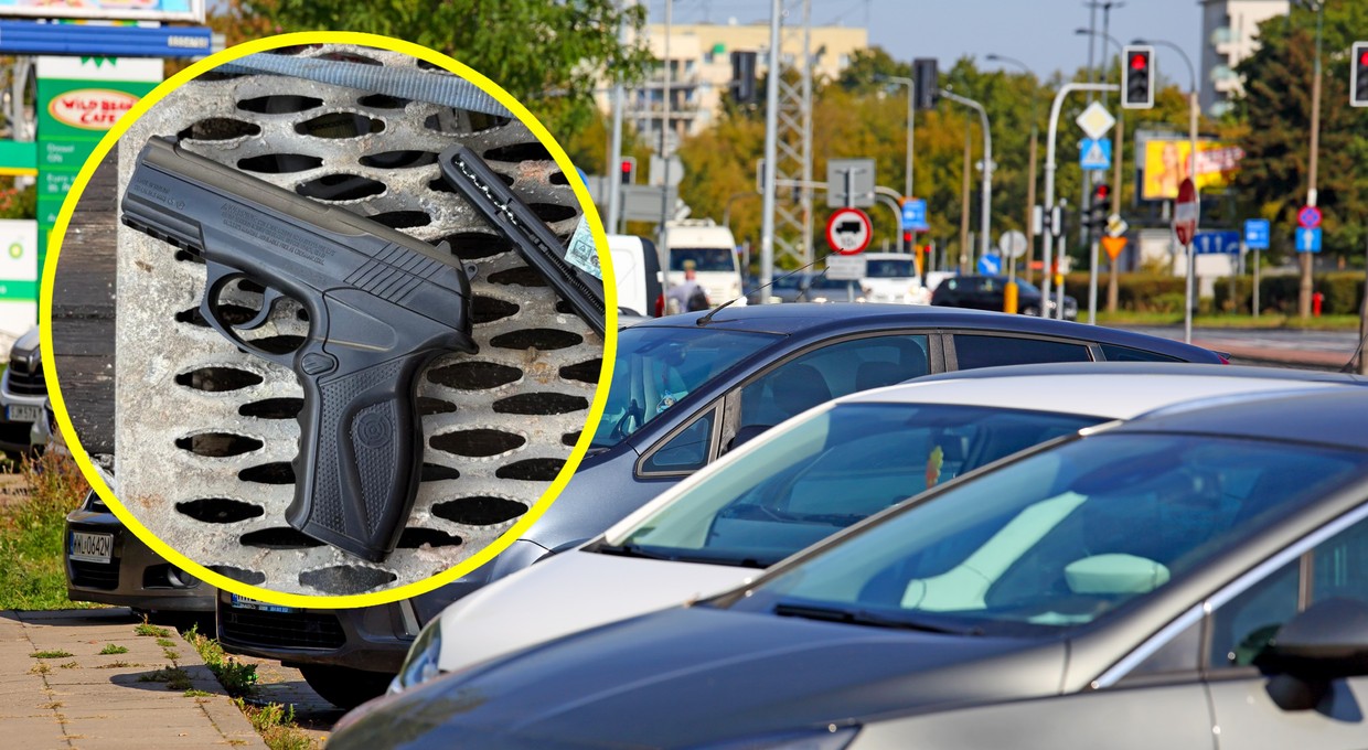 Zwrócił mu uwagę, że nieprawidłowo zaparkował. Tamten wyciągnął broń