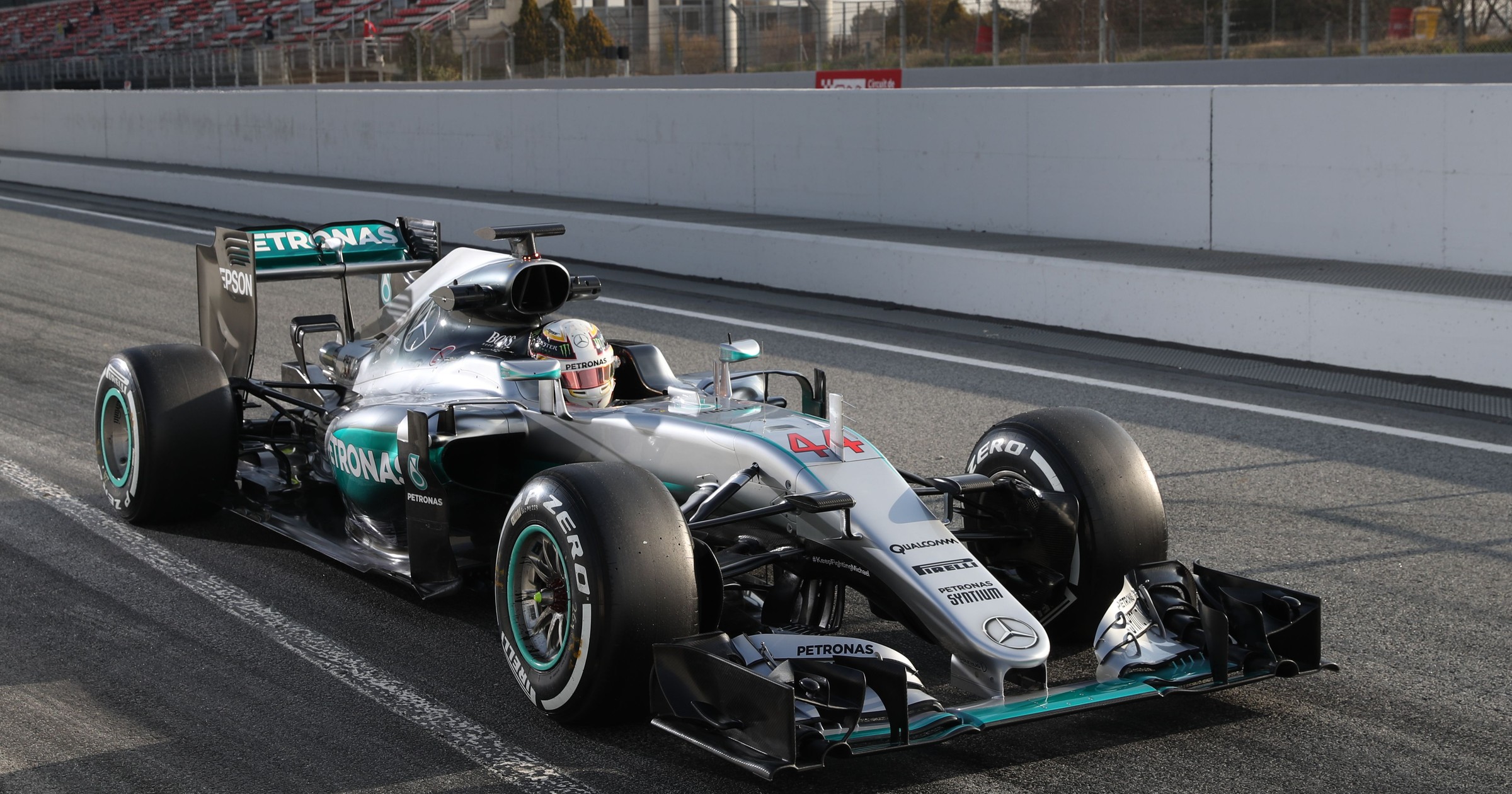 Lewis Hamilton - testy przed sezonem