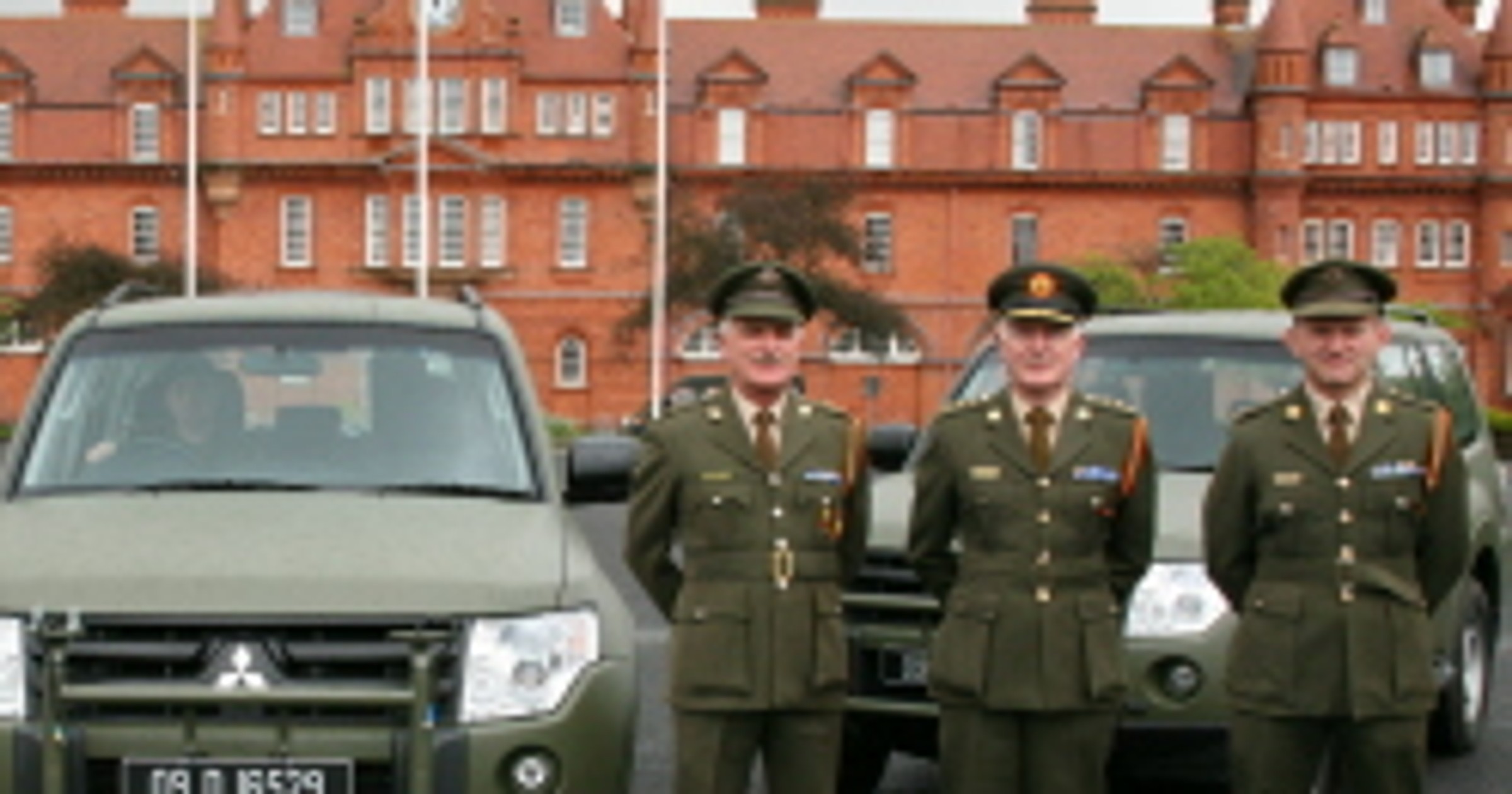 Mitsubishi: Pajero na wyposażeniu armii irlandzkiej