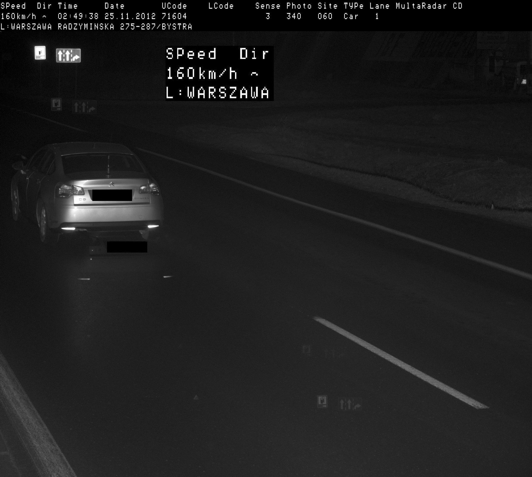 Fotoradary w Warszawie zbierają żniwo