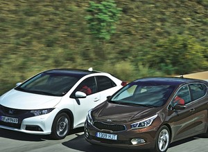 Kia cee'd kontra Honda Civic: czy uczeń dogonił mistrza?