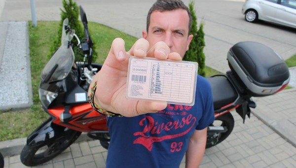 Motocyklem z kategorią B