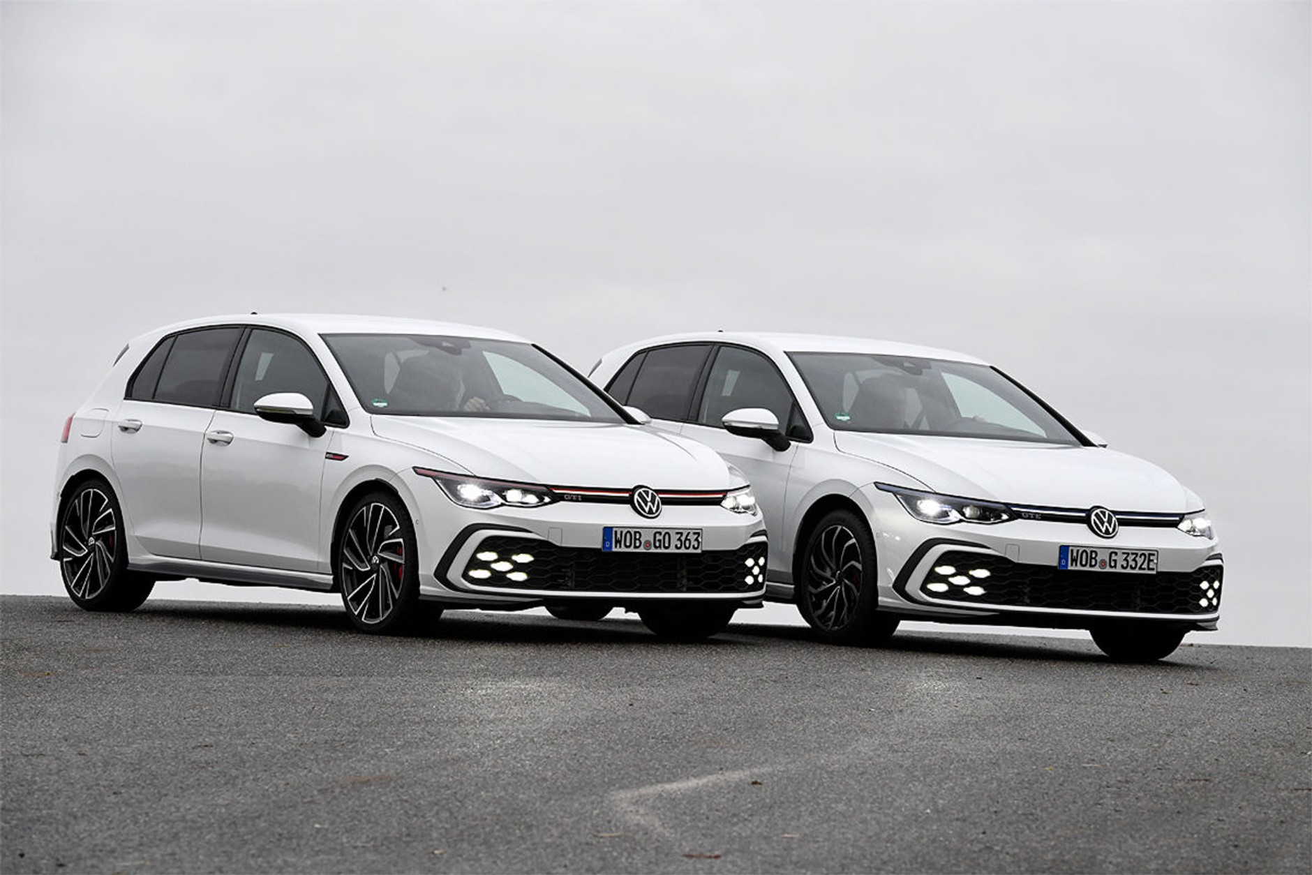 Volkswagen Golf GTE kontra Volkswagen Golf GTI