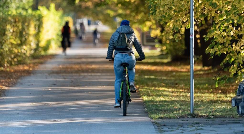 Czy można jechać rowerem po drodze dla pieszych? Tak mówią przepisy (zdjęcie ilustracyjne)
