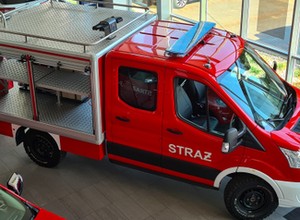 Tak wygląda Ford Transit ze specjalistyczną zabudową dla straży pożarnej