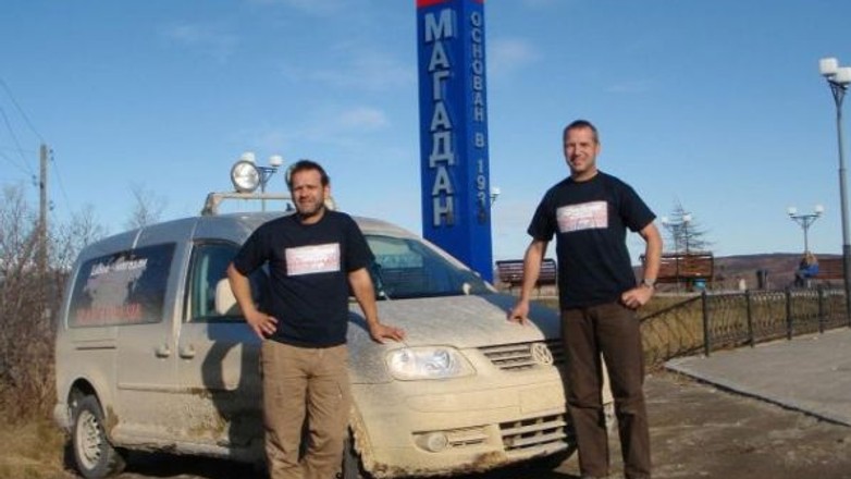 VW Caddy Maxi na Magadanie