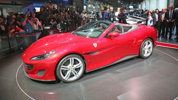 Ferrari Portofino: włoski kabriolet we Frankfurcie