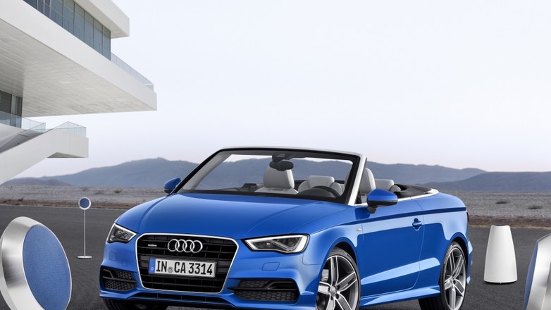 Kolejnym modelem, na którym skupili się projektanci z Bang &Olufsen jest kabriolet na bazie nowego Audi A3.