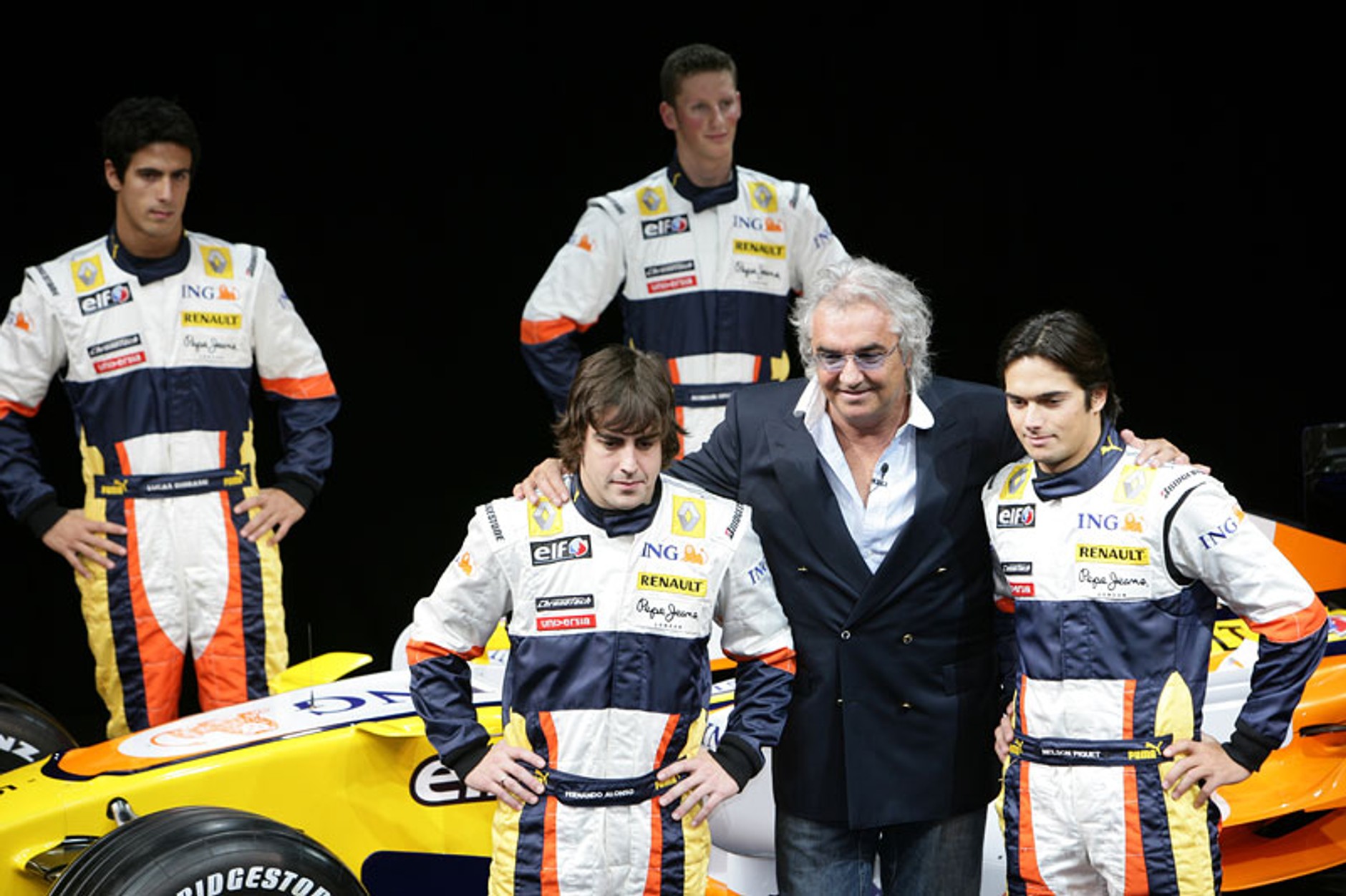 ING Renault F1 Team 2008 - kierowcy, historia